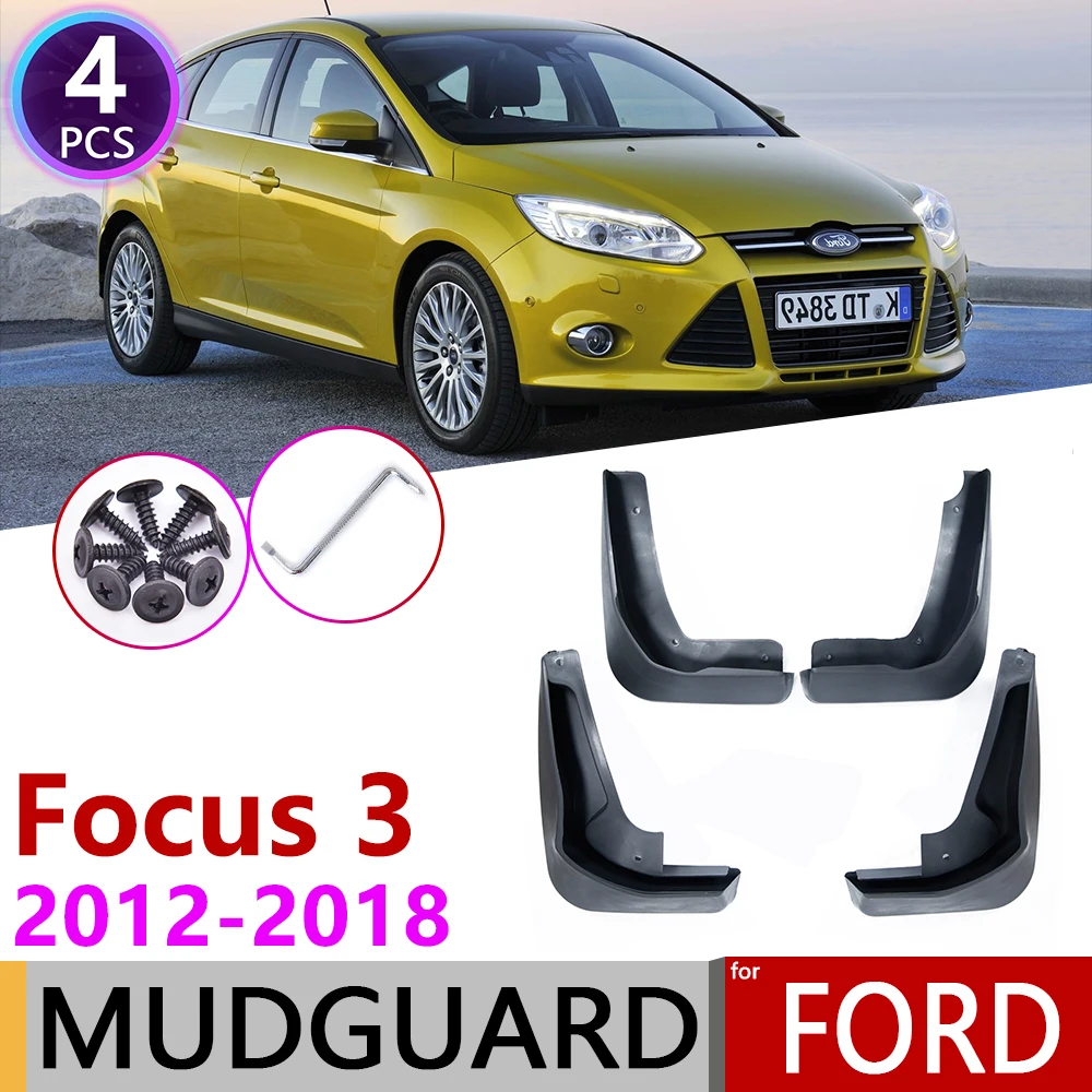 Для Ford Focus 3 MK3 2011 ~ 2018 крыло брызговики брызговик ЛОСКУТ аксессуары для