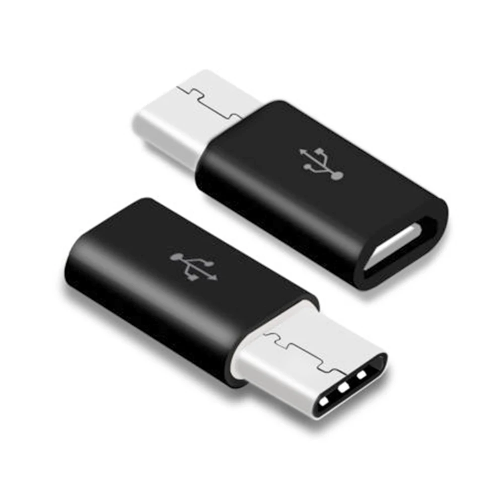 Новый черный USB 3 1 type C штекер для Micro Женский адаптер конвертер разъем|Адаптеры