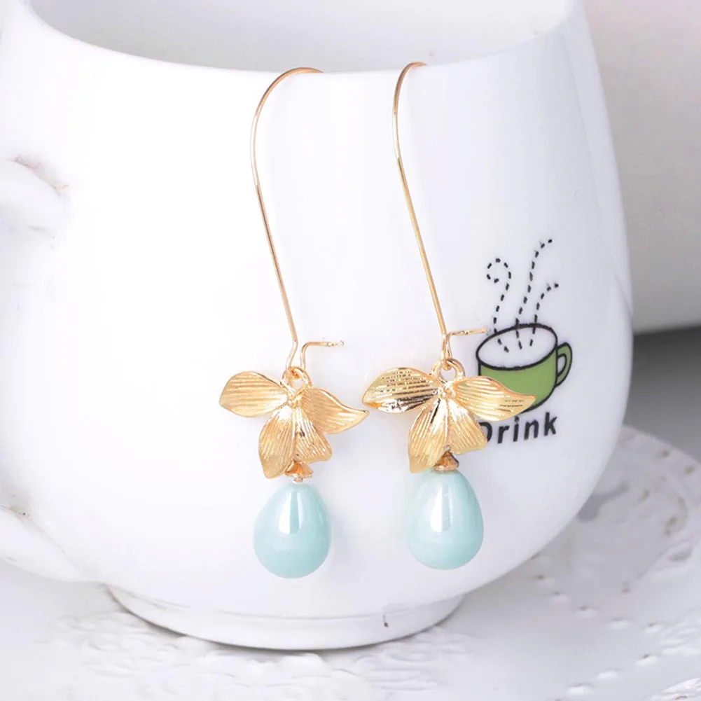 Женские длинные серьги с листьями хит продаж новое поступление|earrings for|drop earringsdrop
