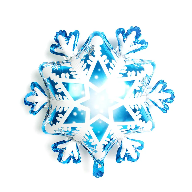 Christmas foil balloons snowflake Frozen Snowflake Clear Air Balloons Toy Ball Wedding Birthday Party | Дом и сад