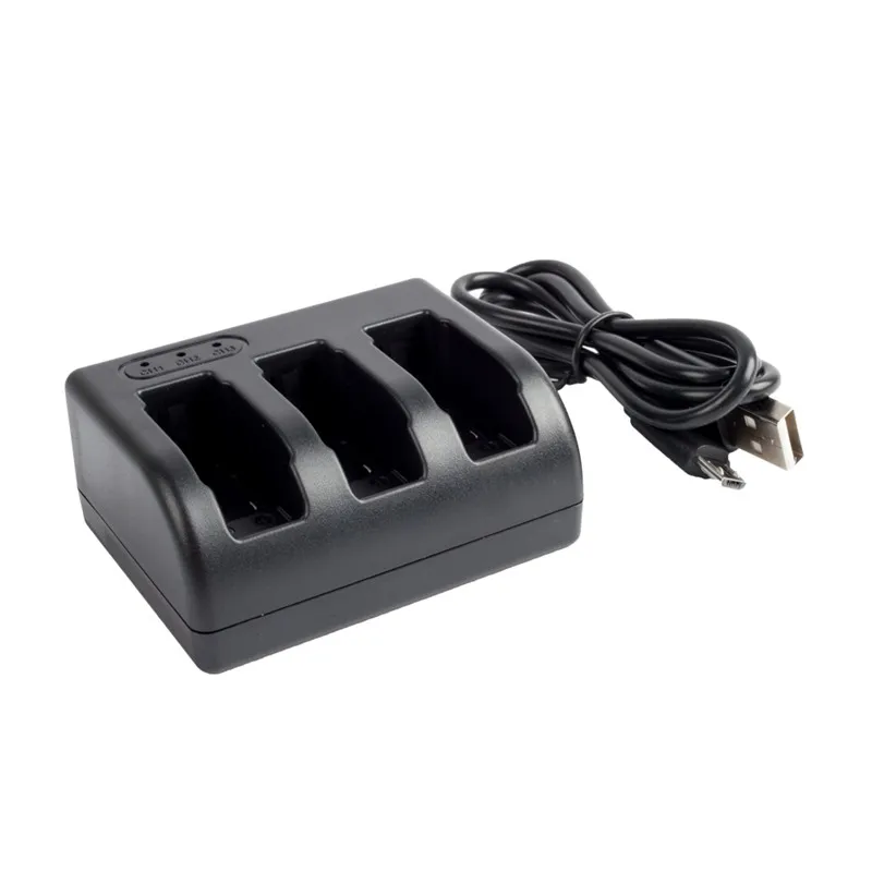 Аксессуары для спортивной камеры ORBMART зарядное устройство с тремя портами Gopro Hero 5