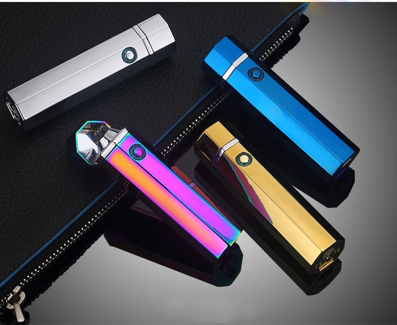 Вольфрамовая двойная дуговая USB Зажигалка плазменная Pippe Ciga аксессуары для