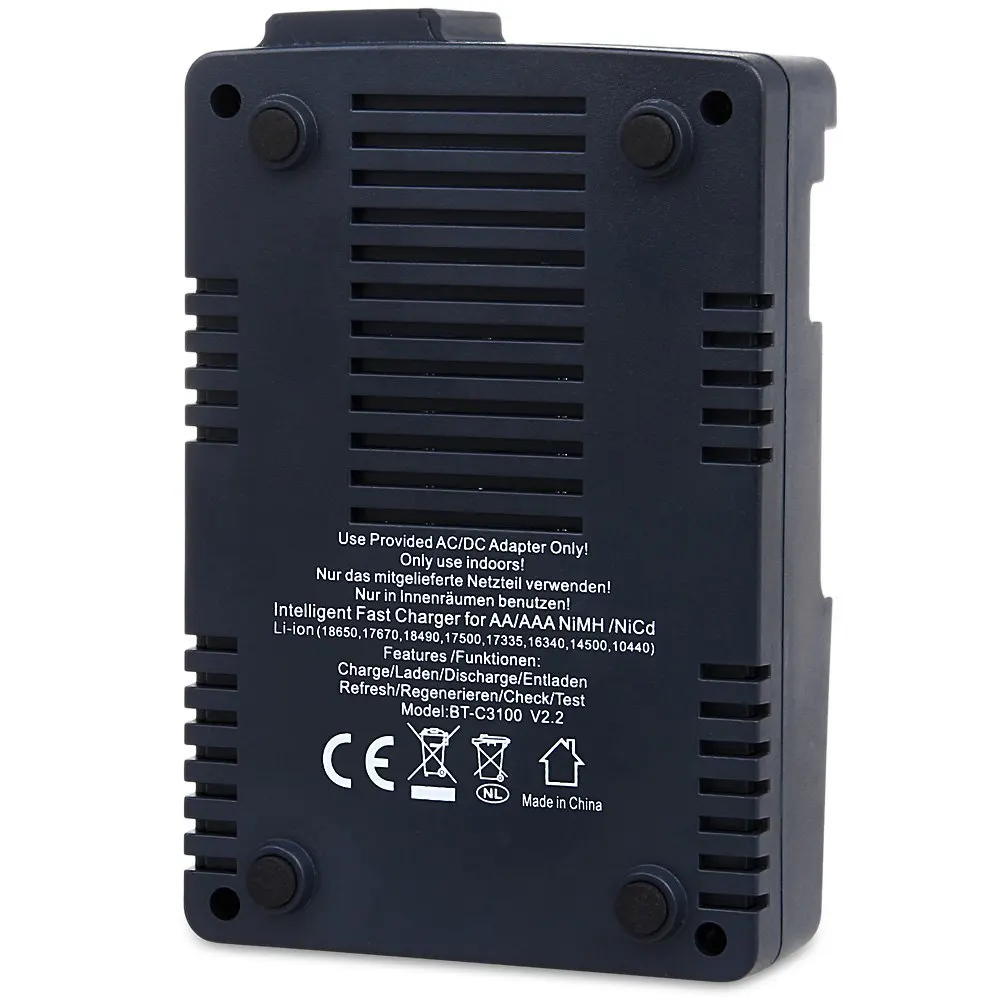2016 Оригинальное умное зарядное устройство Opus BT-C3100 BT C3100 V2.2 Li-Ion NiCd NiMh LCD