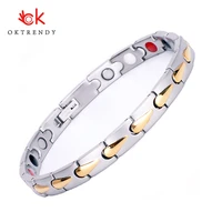 oktrendy accessories women stainless steel magnetic bracelet adjustable handmade chain bracelet femme 2019