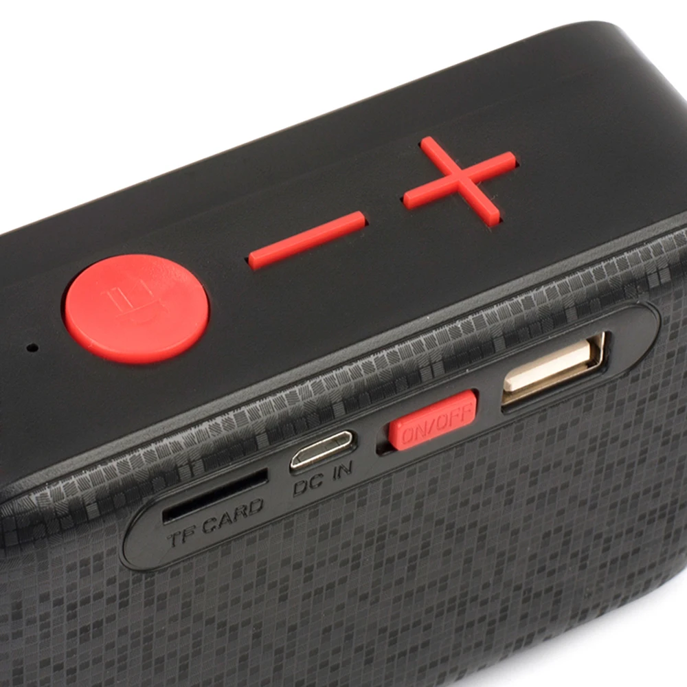 BY1060 Портативный Bluetooth Динамик открытый enceinte Цвет аудио fm радио сабвуфер идеально