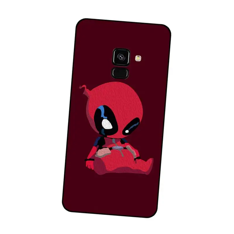 N304 фильма Дэдпул рубашки черный силиконовый чехол для Samsung Galaxy J2 J3 J4 J5 J6 J7 J8 Pro Plus