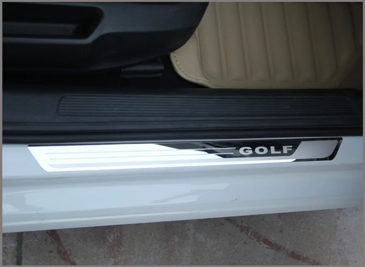 GR DP7 Фирменная Новинка для VW Volkswagen Golf 7 MK7 2013 2014 2015 аксессуары из нержавеющей стали