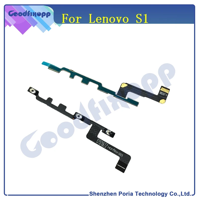 Original For Lenovo S1 Power On Off Volume Button Up Down Key Flex Cable Ribbon Replacement Parts | Мобильные телефоны и