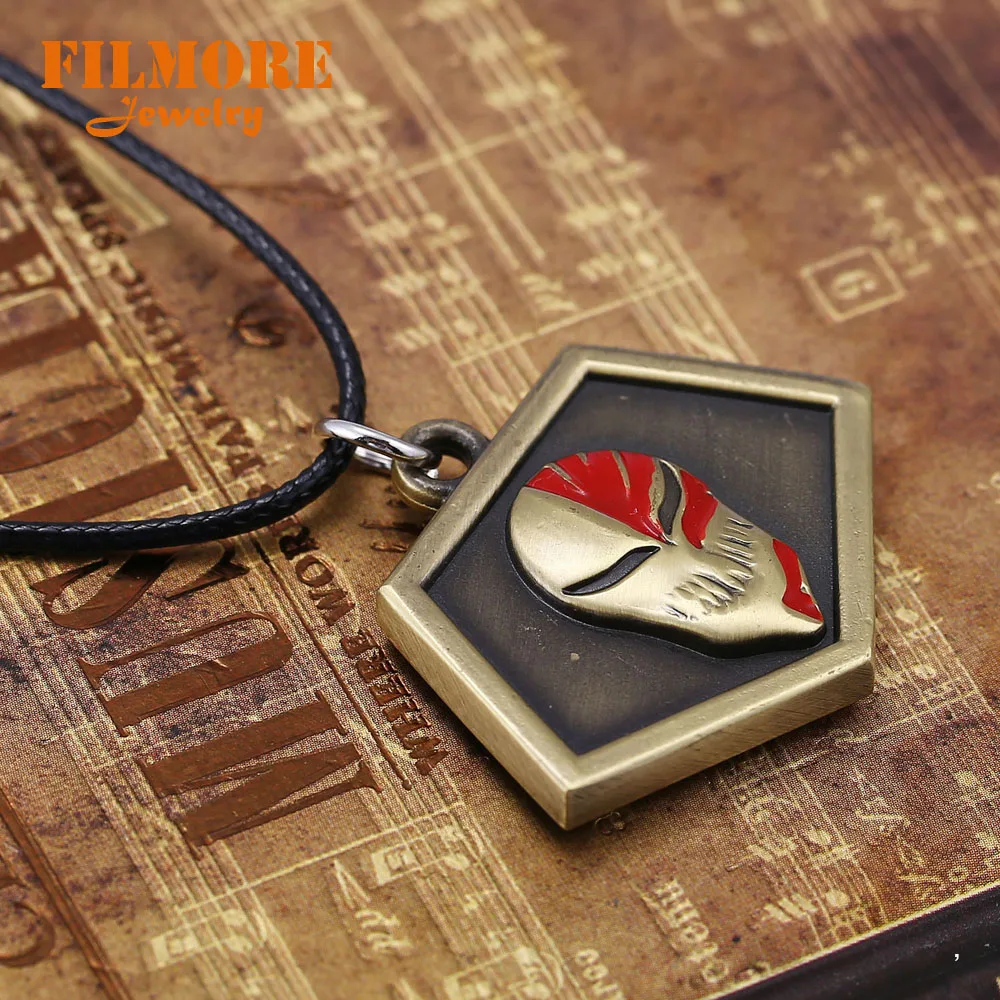 Filmore аниме персонажа Блич Куросаки Ичиго для пропусков подвеска с маской логотип
