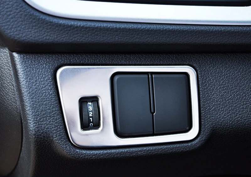 Накладка из нержавеющей стали для кнопки регулировки светильник Hyundai Verna Solaris Accent