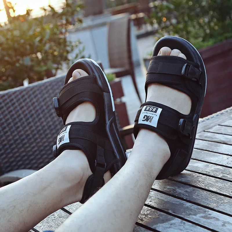 Сандалии мужская пляжная обувь новые спортивные летние тапочки для отдыха в