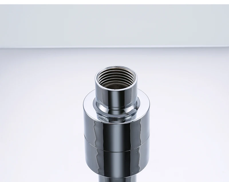 LOY 8 дюймов ABS квадратная душевая головка над головой душевой опрыскиватель верхняя душевая головка хромированная отделка ультра-тонкий Душ высокого давления