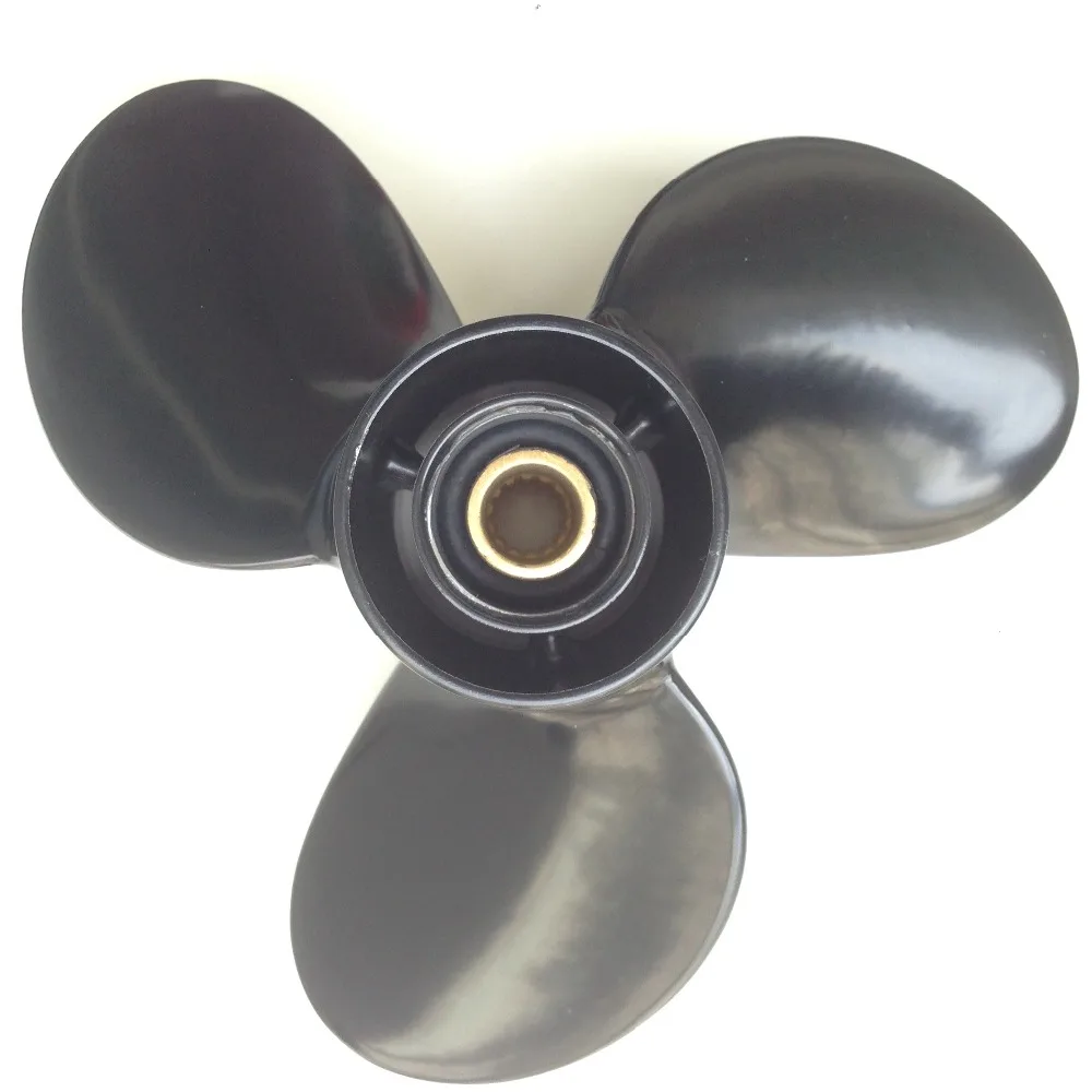 10x13 for 15hp-35hp JOHNSON propellers 14 tooth spline aluminum propellers fit JOHNSON boat accessories marine propellers