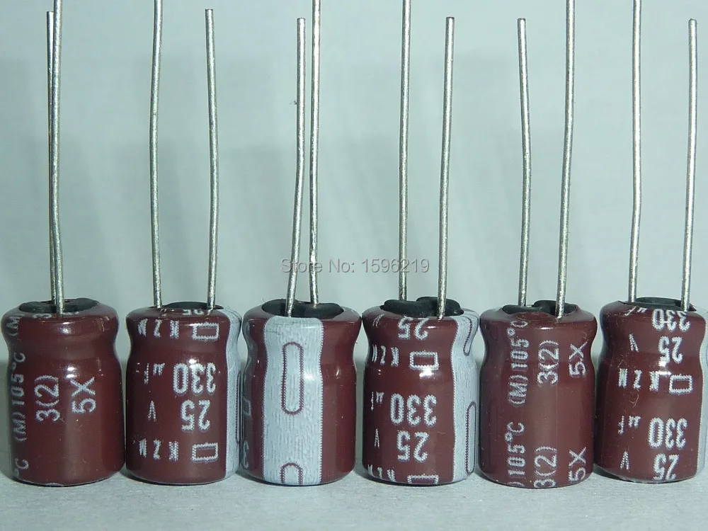 10 шт. 330 мкФ 25В NIPPON NCC KZM серии 8х11 5 мм низкое сопротивление 25V330uF алюминиевый
