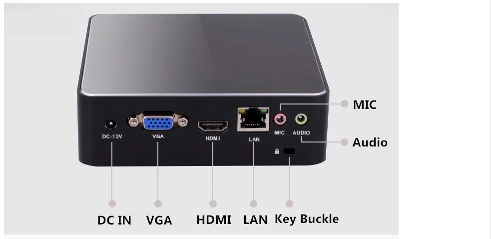 Intel nuc Core I5 4200U I3 5005U Eglobal top Mini PC 4K HTPC 6USB порт HDMI VGA маленький настольный компьютер WIN10/Linux мини компьютер