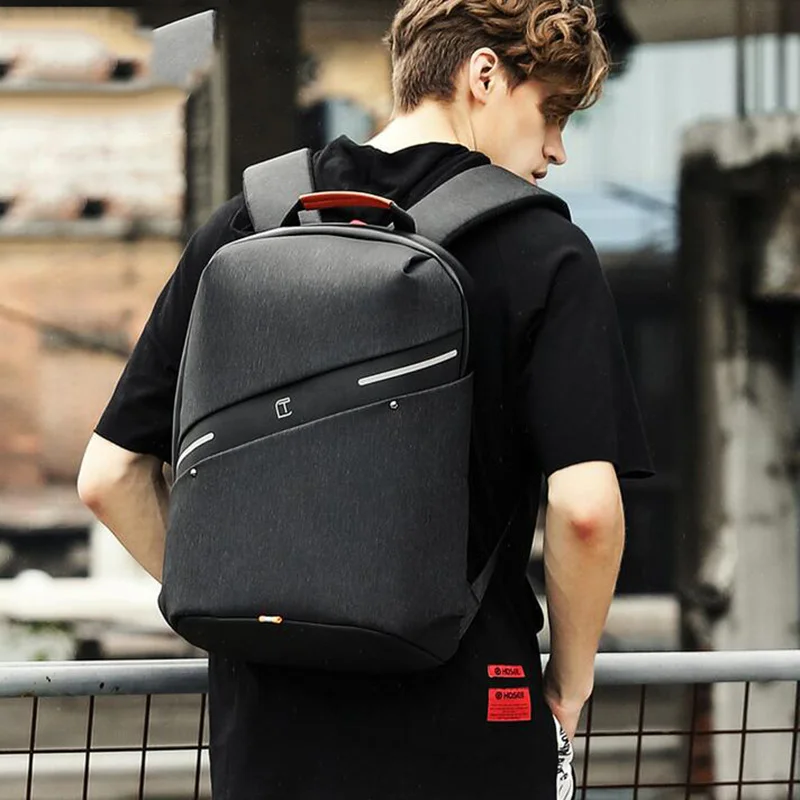 Рюкзак Tangcool для мужчин с usb зарядкой водонепроницаемый защитой от кражи|Мужские