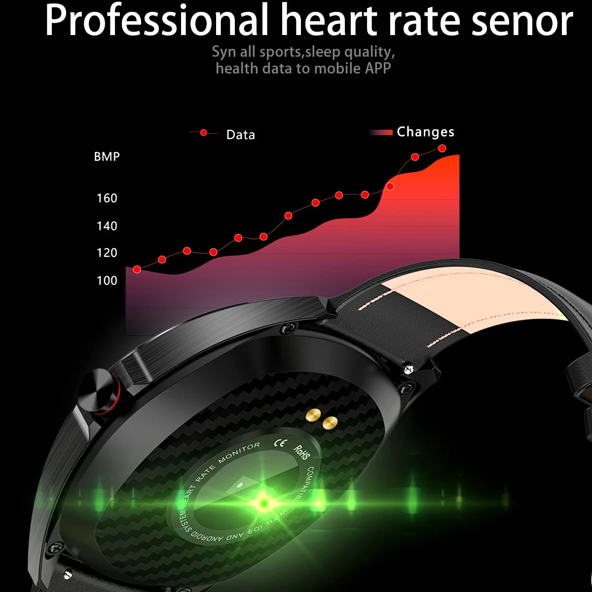 Смарт часы TimeOwner K7 водостойкие IP68 сенсорный экран 1 3 дюйма|Смарт-часы| |