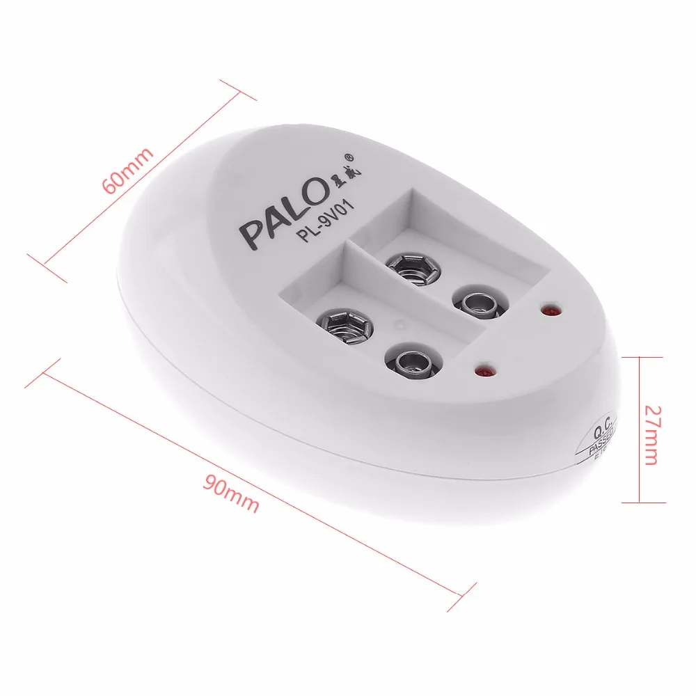 PALO 2 канала быстрое умное зарядное устройство с Светодиодный индикатор для