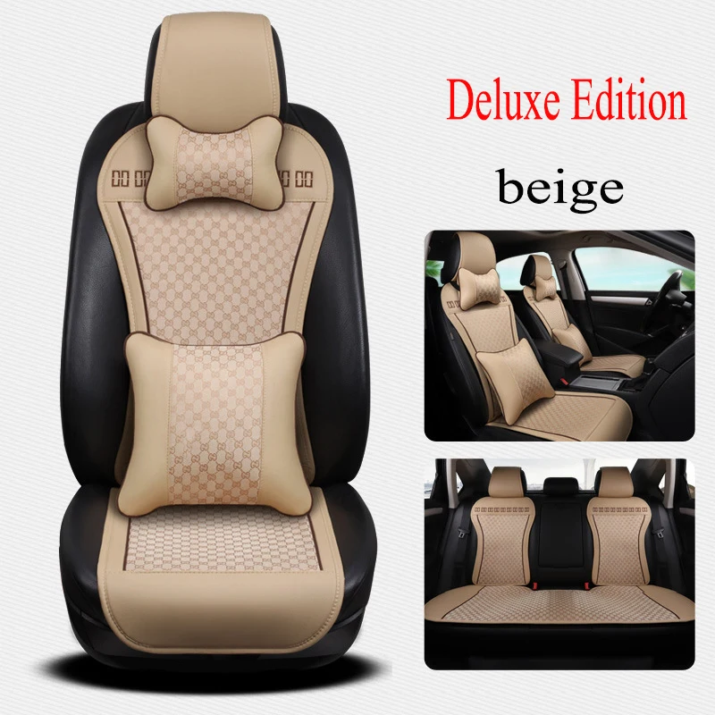 

Kalaisike leather Universal Car Seat Cushion for Dodge all models caliber ram car styling car accessories car seat covers