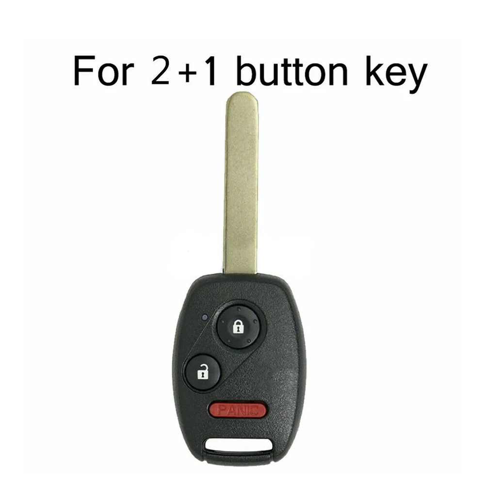 2 кнопочный ключ автомобиля оболочки лезвия дистанционного авто брелок чехол