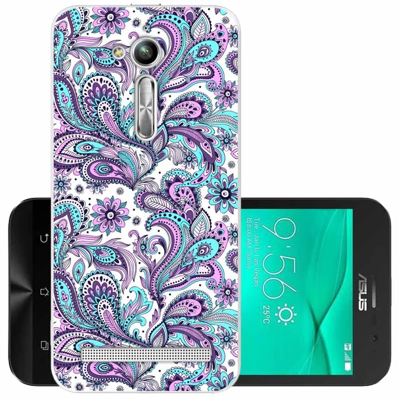 Чехол CaseRiver TPU 5," для Asus Zenfone Go ZB500KL, мягкий силиконовый чехол с милым рисунком, чехол для Asus Zenfone Go - Цвет: AZLLFU