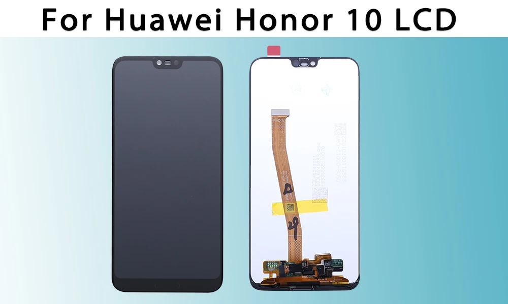 С отпечатком пальца 5,8 '', ЖК-дисплей для huawei Honor 10, сенсорный экран, рамка для huawei Honor 10, ЖК-дисплей на Col-L29