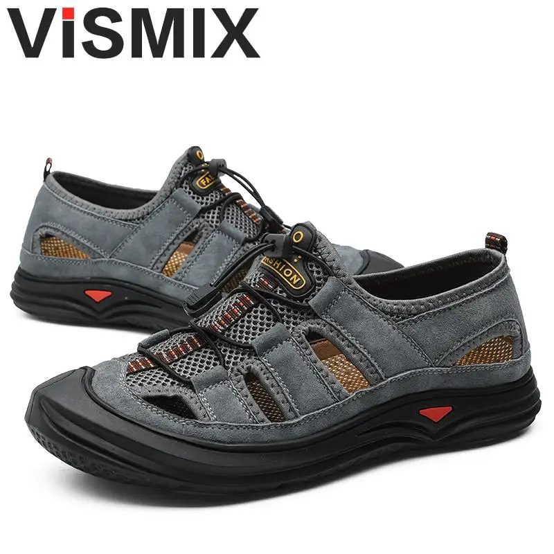 2019 New Summer Spring Men Shoes Mesh Casual Genuine Leather Patchwork Breathable Outdoor Male Sneakers Walking Footwear | Обувь