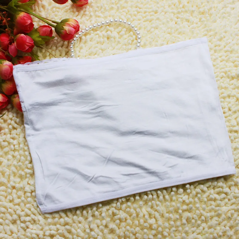 Топ из модала для женщин хлопковая ткань обернутая грудь бандо женский