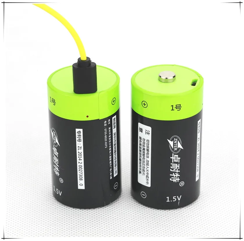 Литий полимерная аккумуляторная батарея D размера 4 шт./лот 1 5 В 4000 мАч|rechargeable