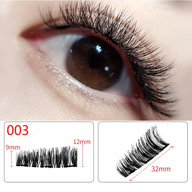 mascara3 Роскошная коллекция Магнитная жидкая подводка для глаз и магнитные накладные ресницы и Пинцет Набор водостойкая стойкая Магнитная подводка для глаз - Цвет: mascara3
