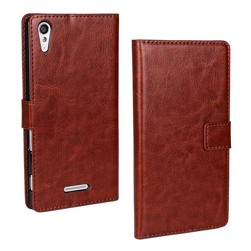WHAY для sony Xperia T3 чехол из искусственной кожи кошелек Coque САППУ Fundas Стиль Стенд