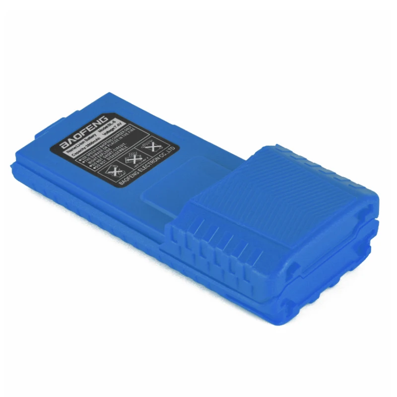 Baofeng UV 5R синяя рация Батарея Расширенная 3800mAh 7 4 V литий ионная аккумуляторная