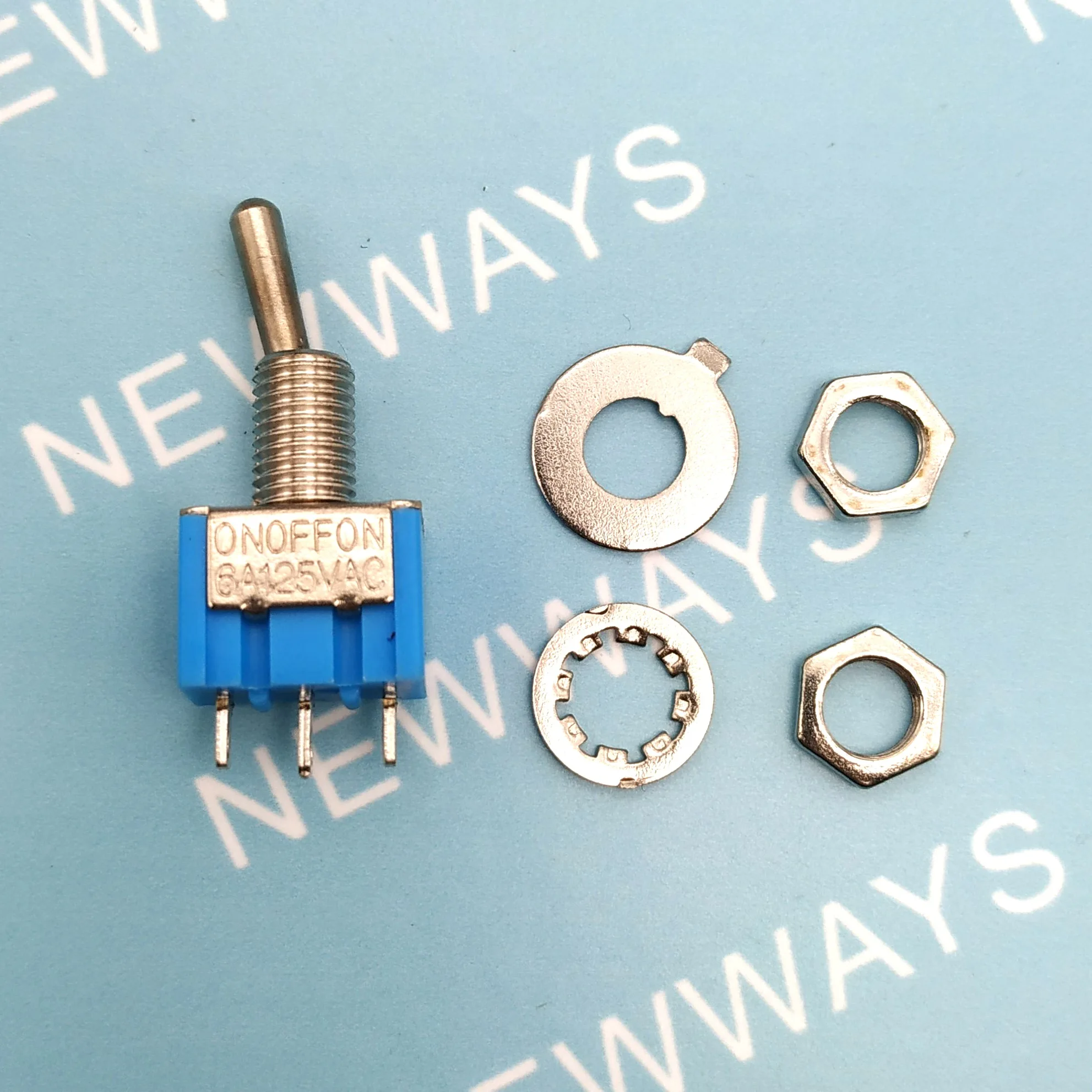 

5 шт./лот мини Mts-103 3-контактный G106 ВКЛ-ВЫКЛ-на 6A 125V 3A250Vac тумблеры хорошего качества