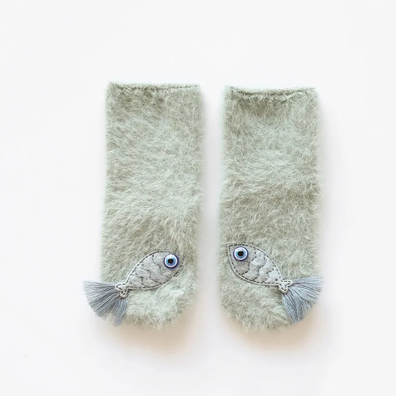 Бархатные детские носки для маленьких девочек и мальчиков Calcetines Bebe Малыш