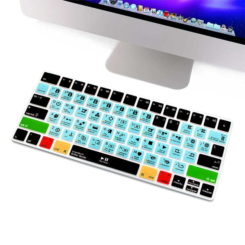 Силиконовый чехол для клавиатуры DaVinci защитная пленка Apple Magic MLA22B/A версия