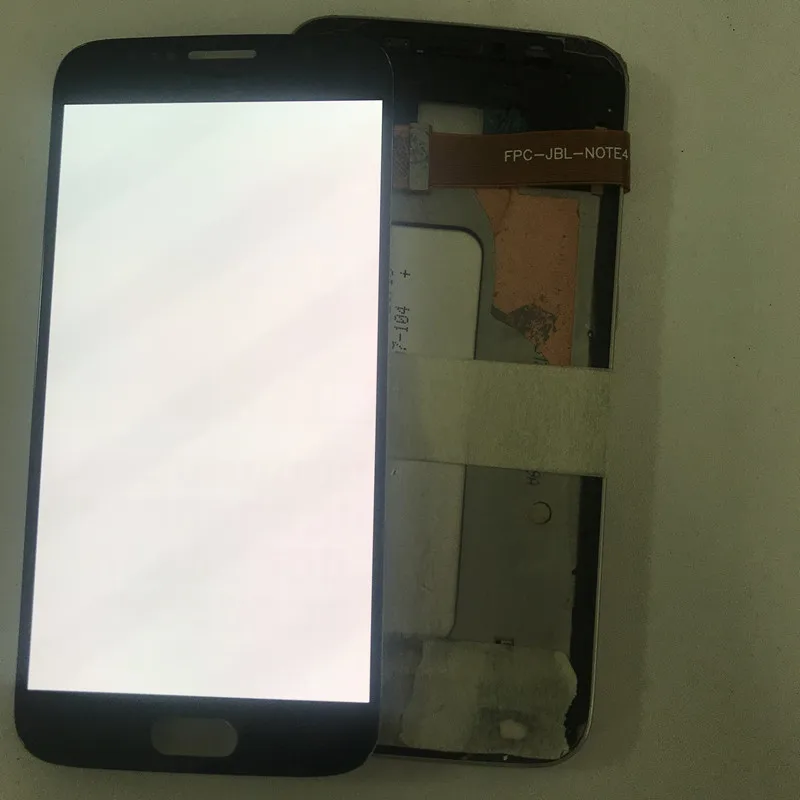 ЖК дисплей Super AMOLED Burn in Shadow для Samsung S6 G920 с сенсорным экраном и дигитайзером в