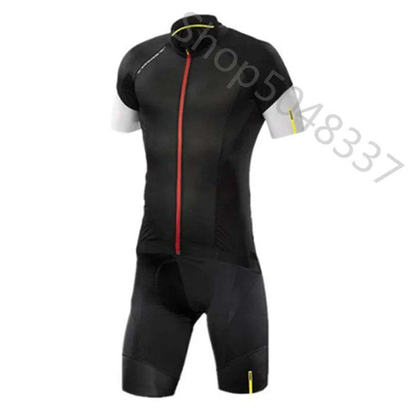 Pro Team триатлон костюм мужской Mavic Велоспорт Джерси Skinsuit комбинезон Майо Одежда