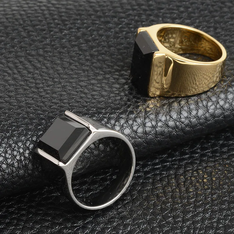 Новинка 2019 экзотические трендовые кольца для мужчин и женщин черное