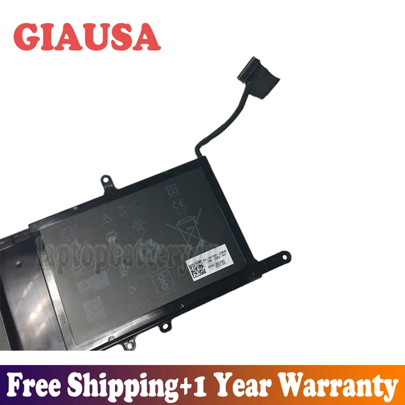 GIAUSA Новая батарея 11 4 V 99Wh 9NJM1 для Dell Alienware 17 R4 ALW17C D1748 D1758 серии HF250|Аккумуляторы
