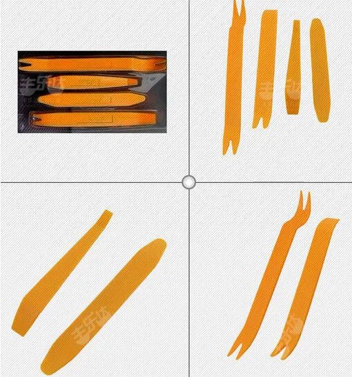 New 2015 4PCS CAR AUDIO DOOR CLIP PANEL TRIM DASH AUTO RADIO REMOVAL PRY TOOL SET | Инструменты