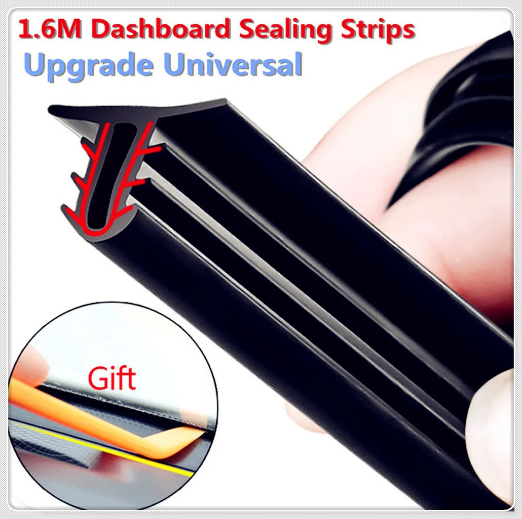 Резиновая уплотнительная полоса для автомобиля лобового стекла и панели приборов для BMW E34 F10 F20 E92 E38 E91 E53 E70 X5 M M3 E46 E39 E90 M140i 530i 128i.