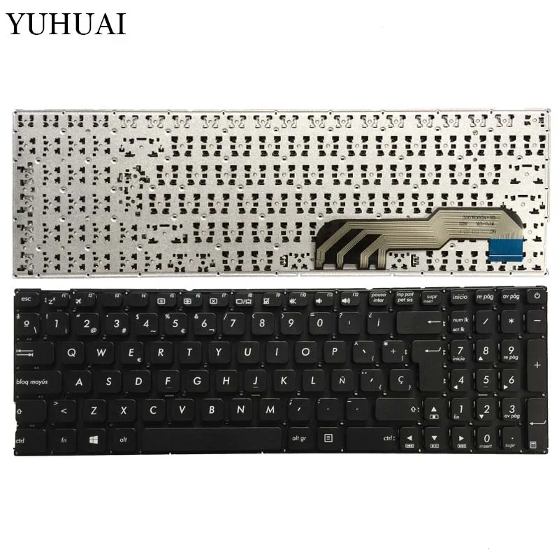 Новая испанская клавиатура для Asus X541 X541U X541UA X541UV X541S X541SC X541SC X541SA RU черная клавиатура для ноутбука