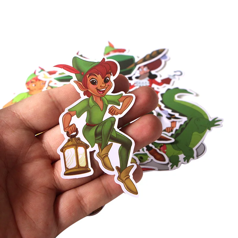 19 шт. Peter pan забавные мультяшные Детские Винтажные Украшения для ноутбука Стильные наклейки DIY Скрапбукинг Стикеры для альбомов pasters E0028
