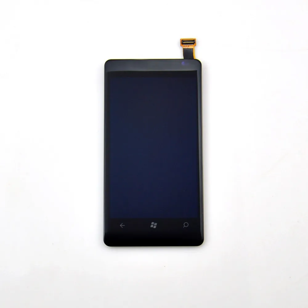 Для Nokia Lumia 800 сенсорный цифровой ЖК дисплей с графическим преобразователем +