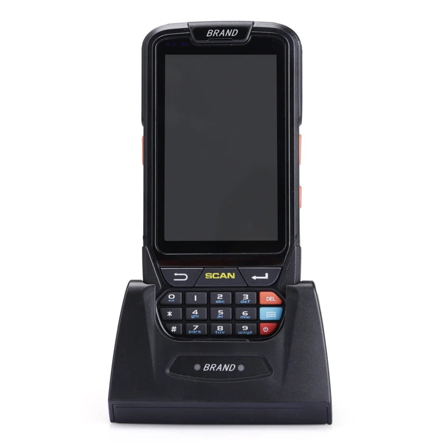 IP65 Прочный Android 7 0 OS PDA ручной сканер штрих кода с коротким диапазоном RFID