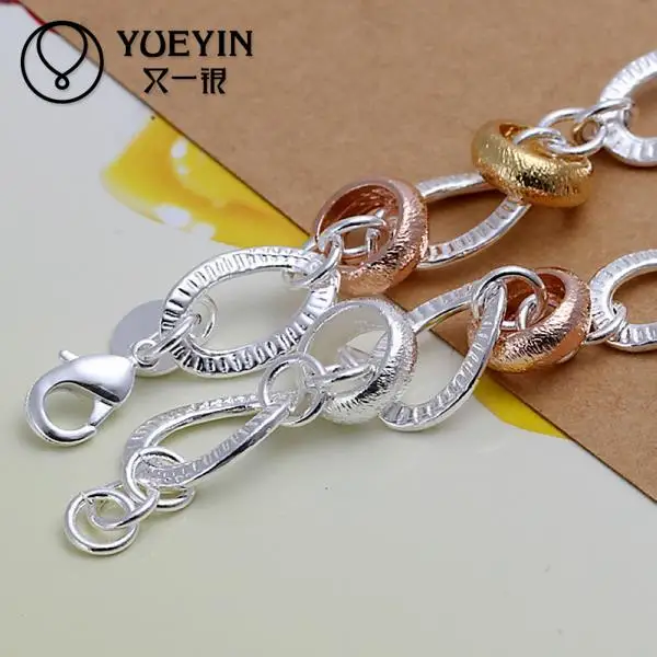 Hot sale 925 sterling silver bracelet women fashion jewelry wholesale FREE Shipping | Украшения и аксессуары