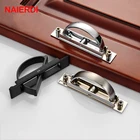 3 шт. NAIERDI татами, потайные ручки из сплава цинка, встроенные ручки для дверей, выдвижная ручка для пола, темная ручка для шкафа, встроенные ручки, мебель, оборудование