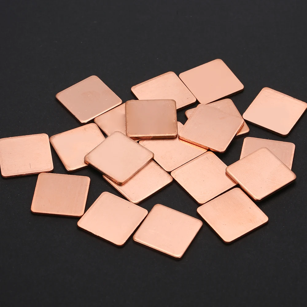 Алюминиевый радиатор для настольного ПК процессор GPU RAM медный охлаждающий лист