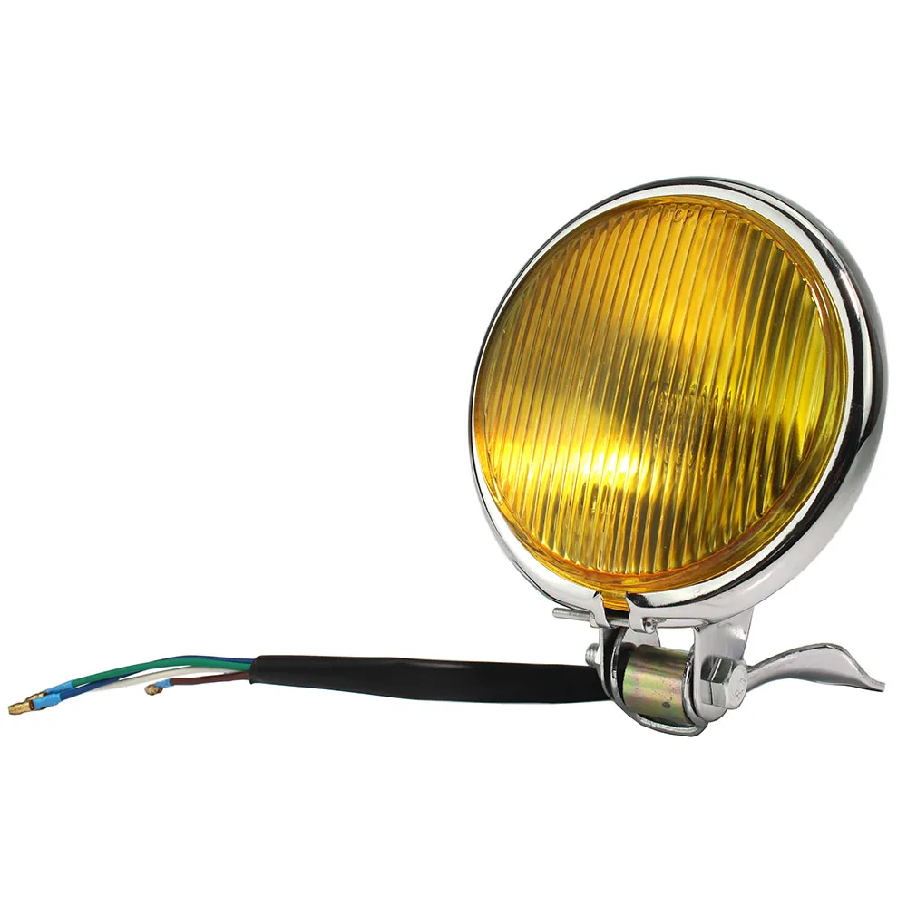 Универсальная мотоциклетная фара 5 дюймов в стиле ретро для CG125 GN125 Harley Suzuki Honda CB400