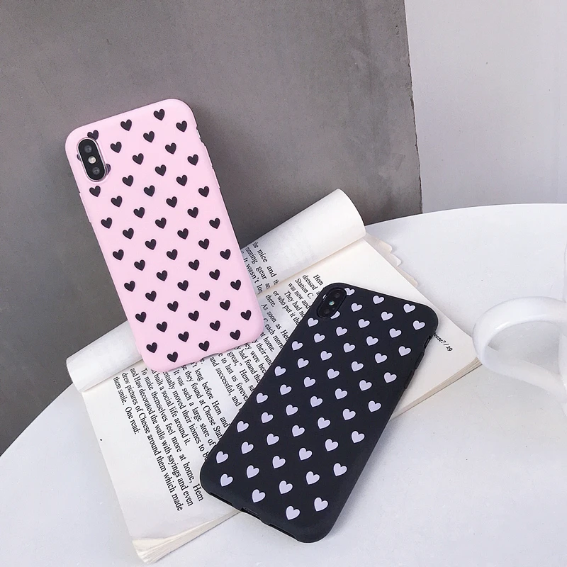 Ультратонкий силиконовый чехол s для huawei Y3 Y5 Y6 II Y7 Prime Y9 Nova 3 3E 3i 2 Plus чехол с милым сердечком